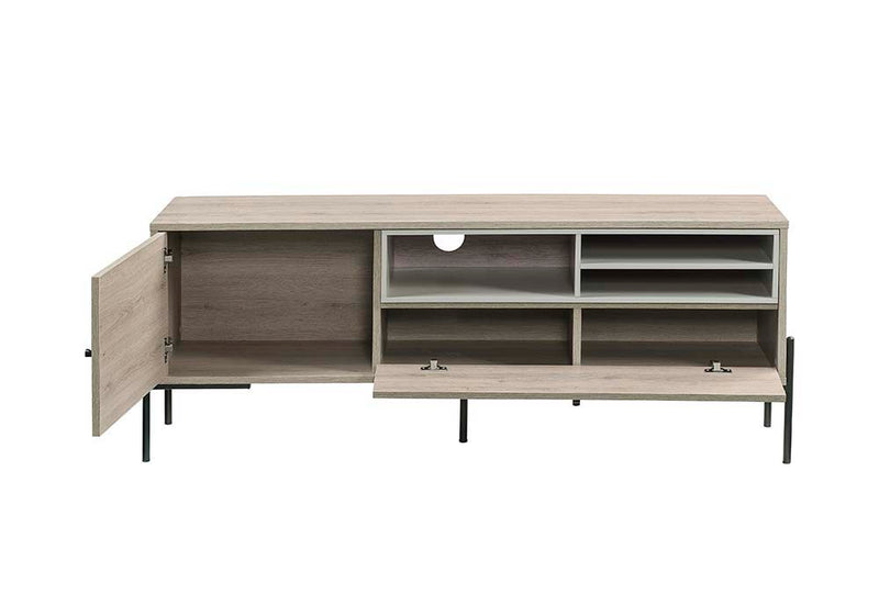 Hattie - TV Stand - Rustic Oak Finish