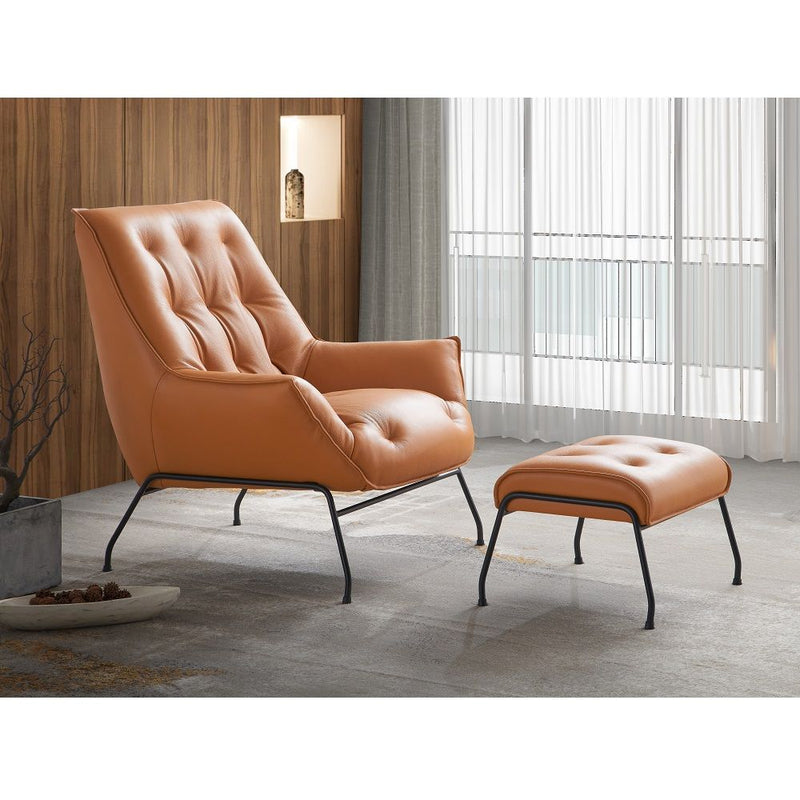 Zusa - Accent Chair & Ottoman