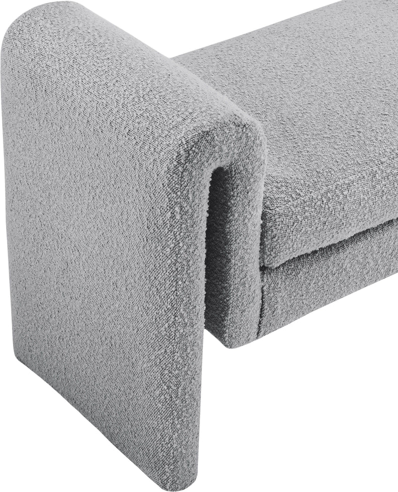 Stylus - Bench - Gray - Fabric