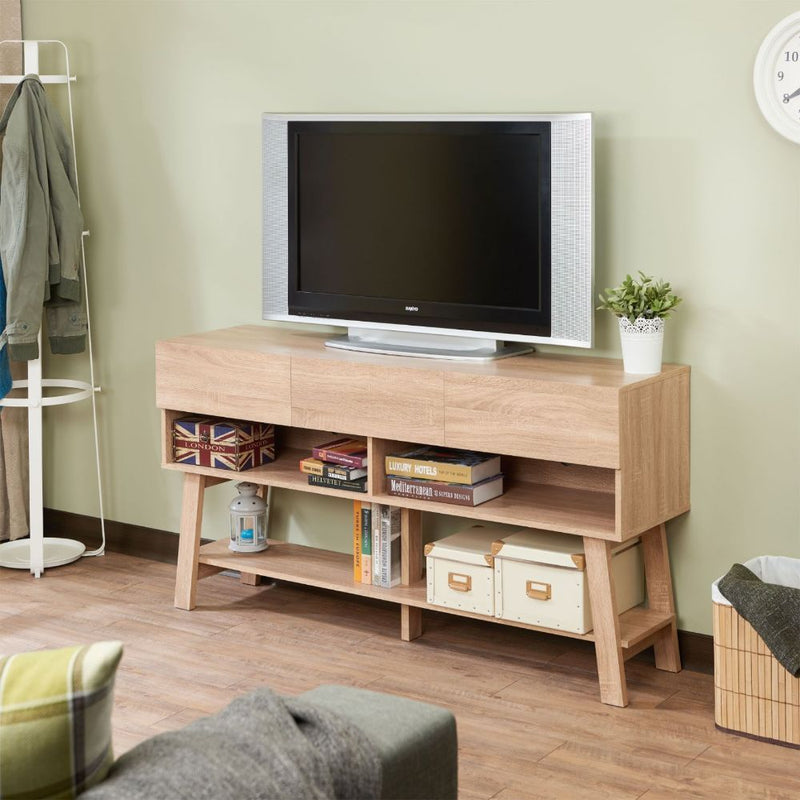 Ariza - TV Stand - Rustic Natural