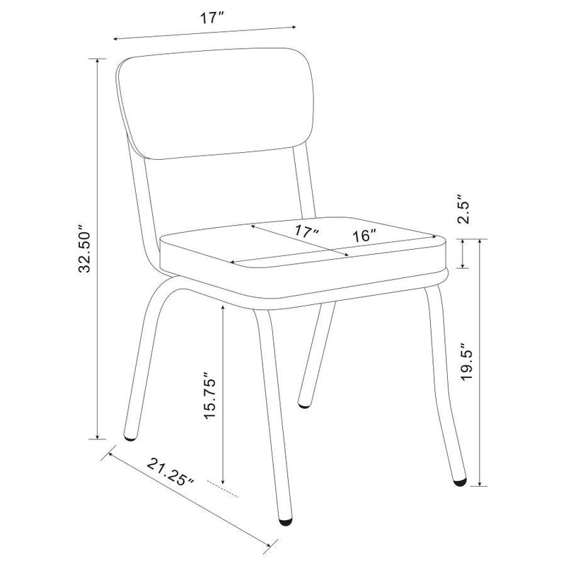 Retro - Round Dining Set