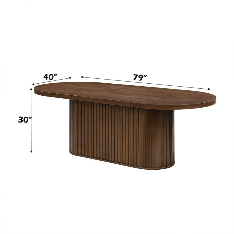 Gamarya - Dining Table - Oak Finish