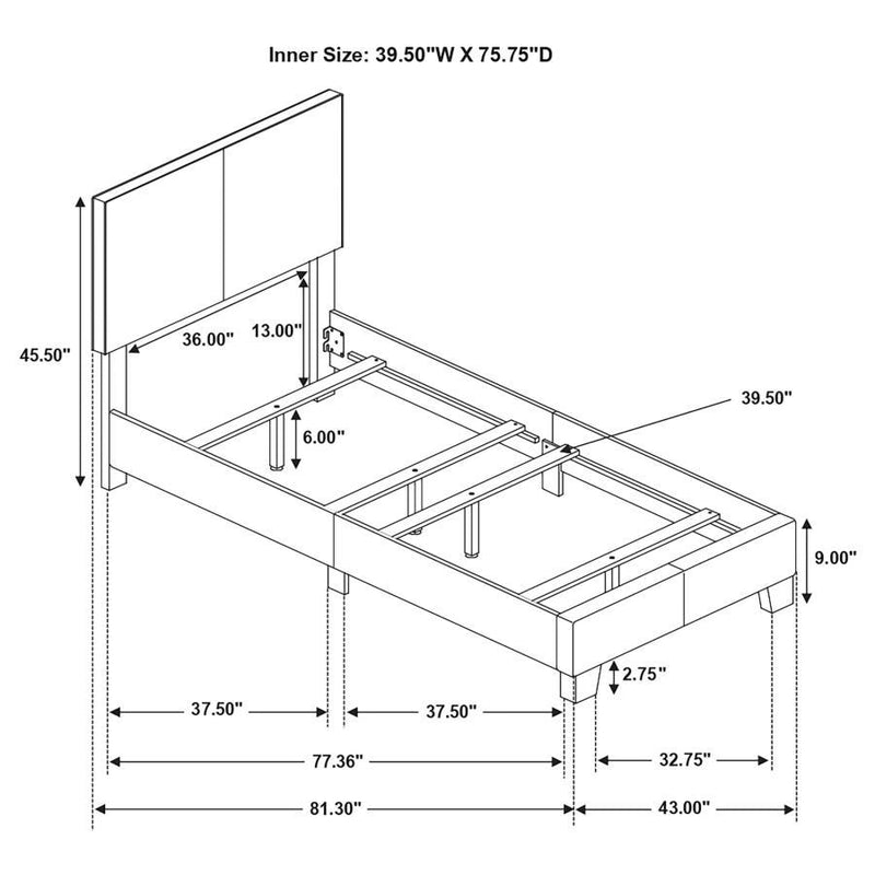 Dorian - Upholstered Bed