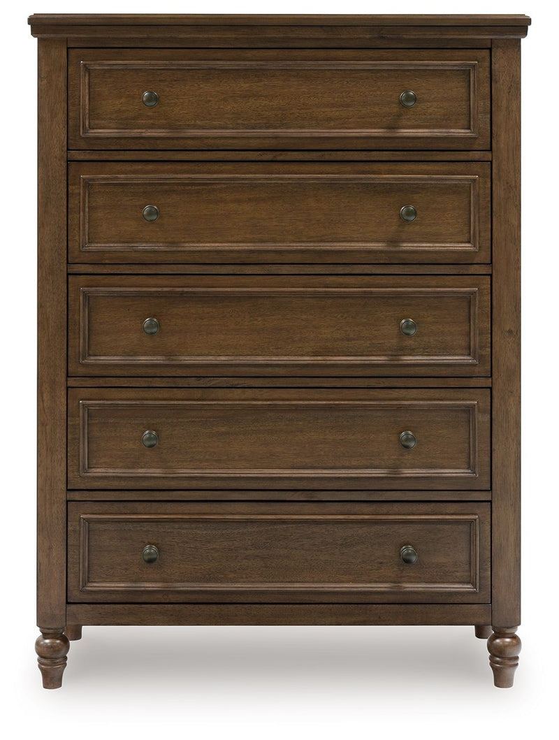 Sturlayne - Brown - Five Drawer Chest