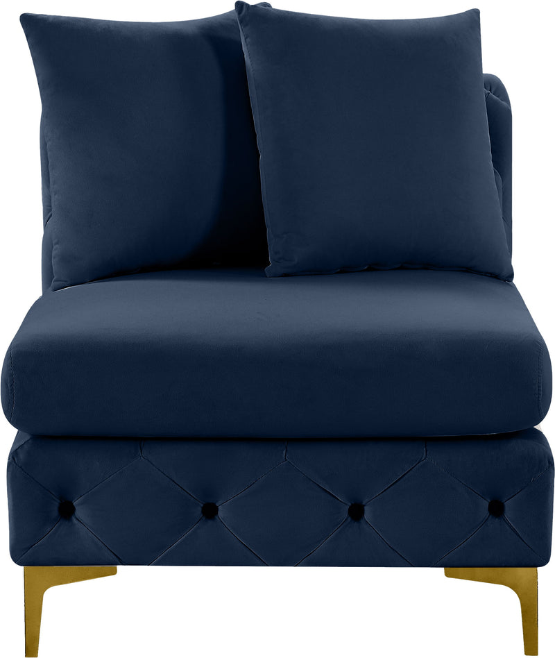 Tremblay - Armless Chair - Navy