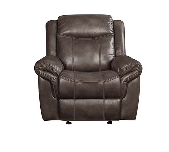 Lydia - Glider Recliner - Brown Leather Aire