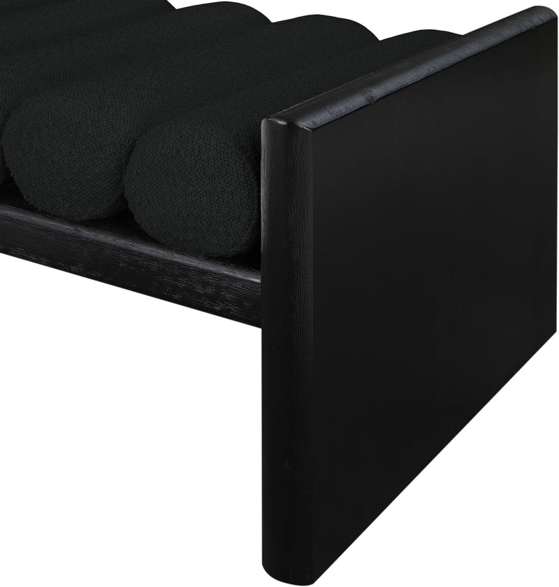 Waverly - Bench - Black - Wood