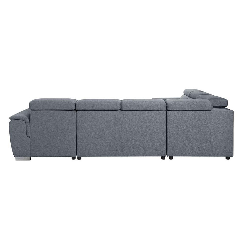 Hanley - Sectional Sofa - Gray Fabric