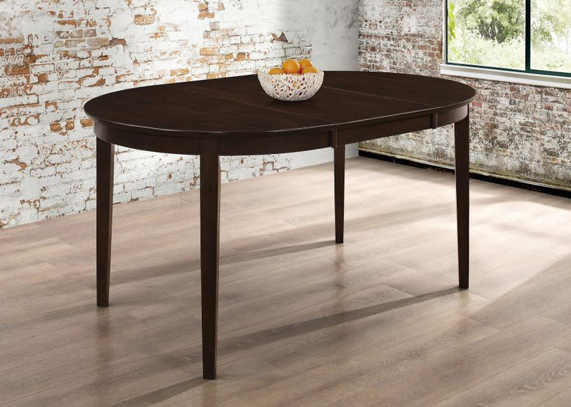 Gabriel - Oval Dining Table - Cappuccino