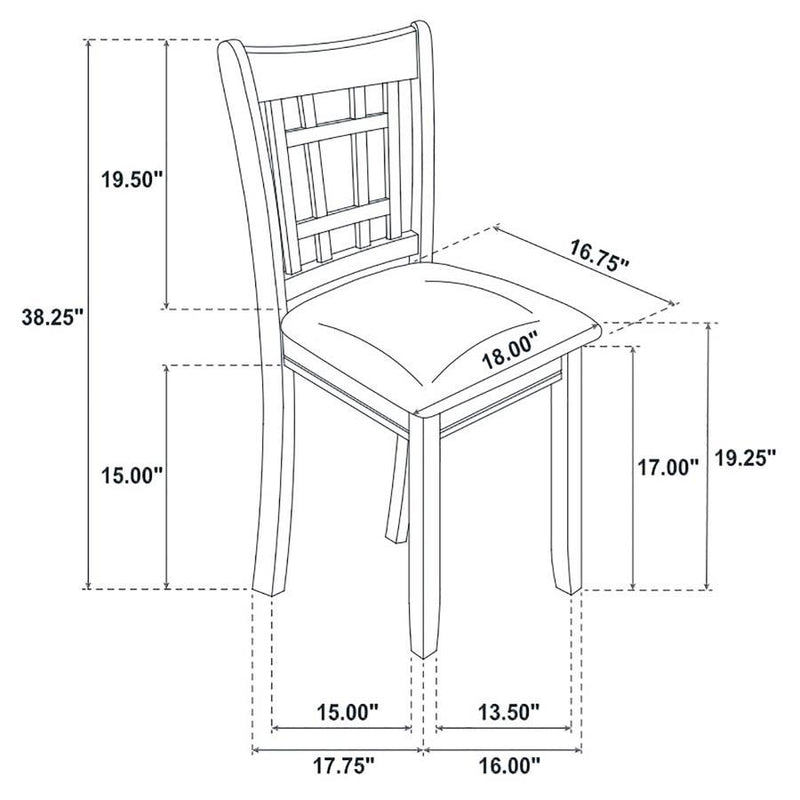 Lavon - Transitional Five-piece Dining Set