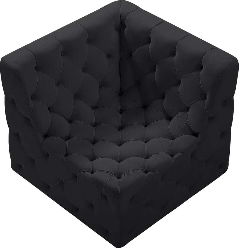 Tuft - Corner Chair - Black