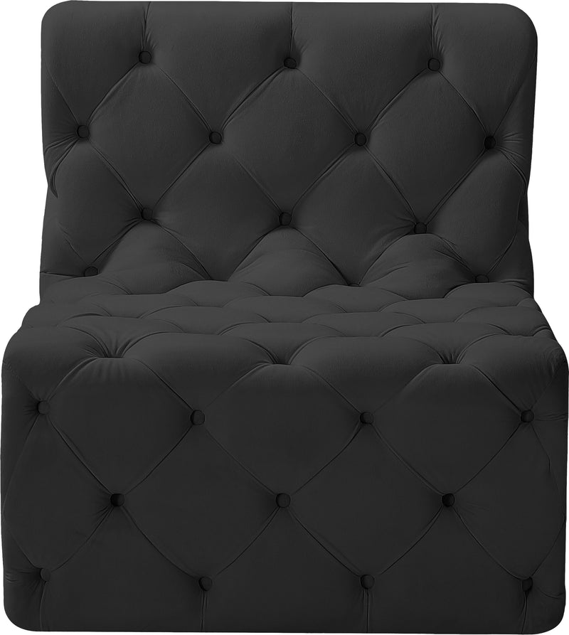 Tuft - Armless Chair - Black