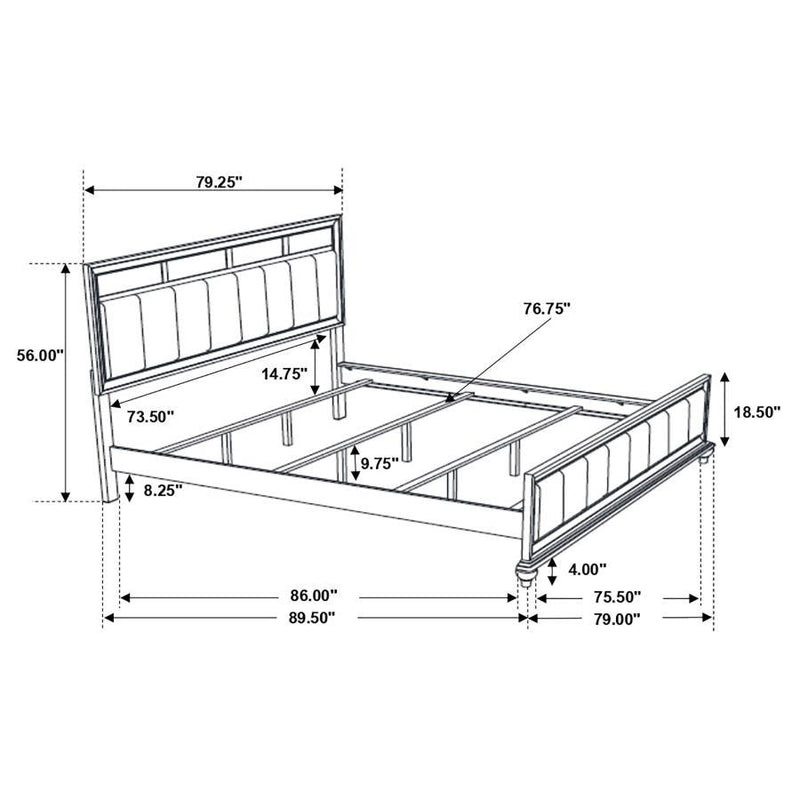 Barzini - Transitional Bedroom Set