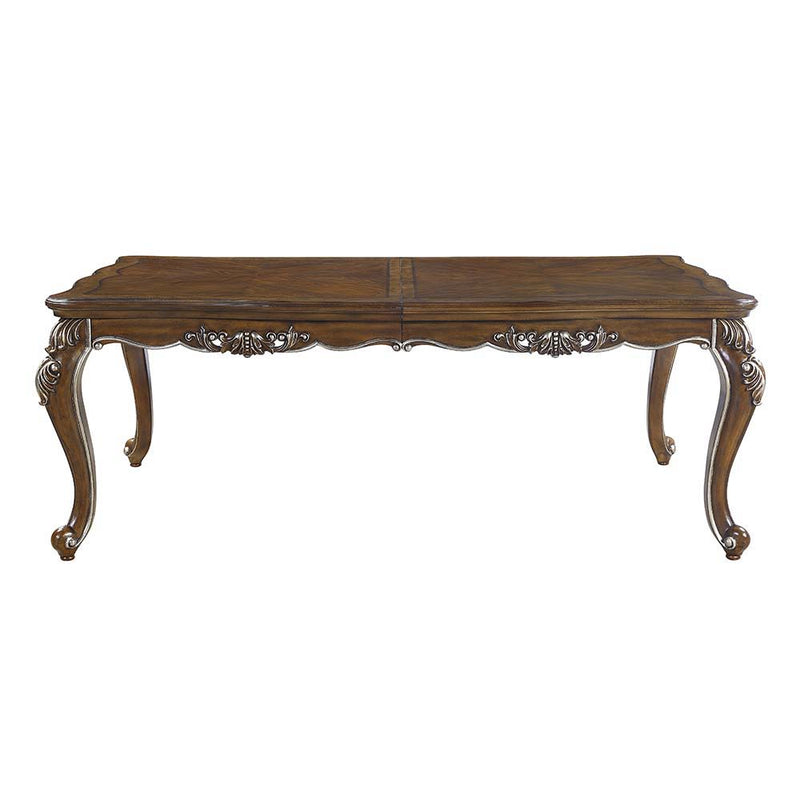 Latisha - Dining Table - Antique Oak Finish