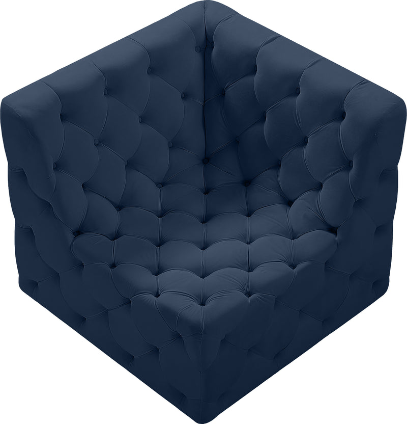 Tuft - Corner Chair - Navy