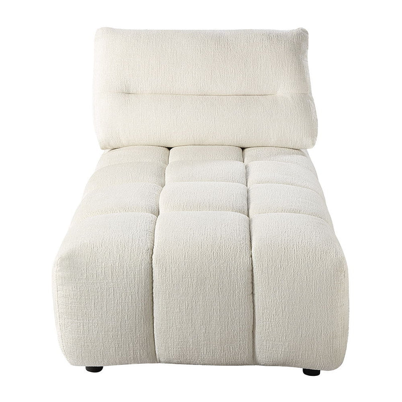 Loanna - Modular Chaise - White