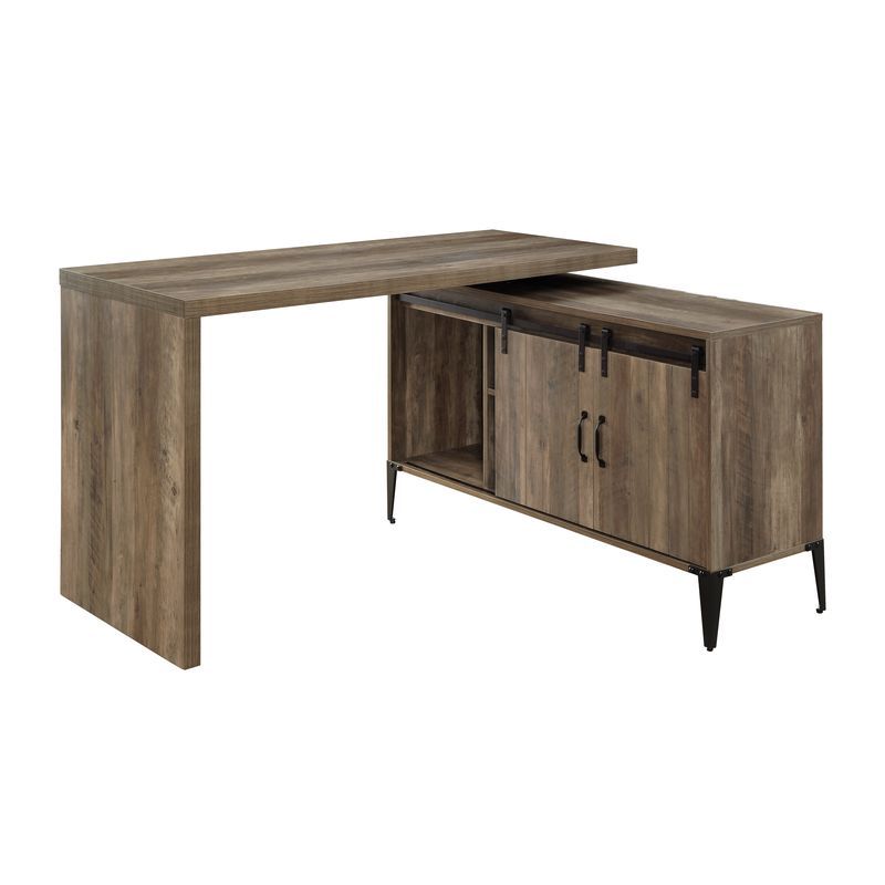 Zakwani - Writing Desk - Rustic Oak