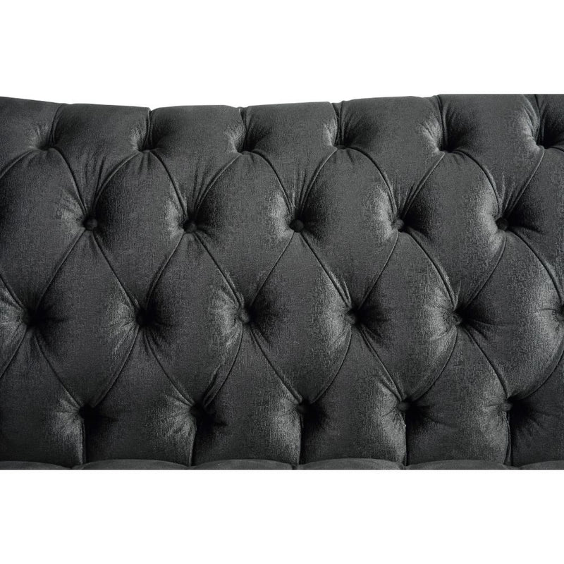 Gaura - Sofa - Dark Gray Velvet