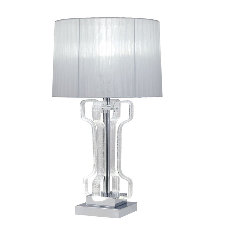 Melinda - Table Lamp - Clear Acrylic & Chrome