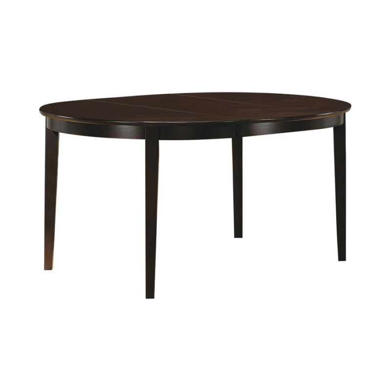 Gabriel - Oval Dining Table - Cappuccino