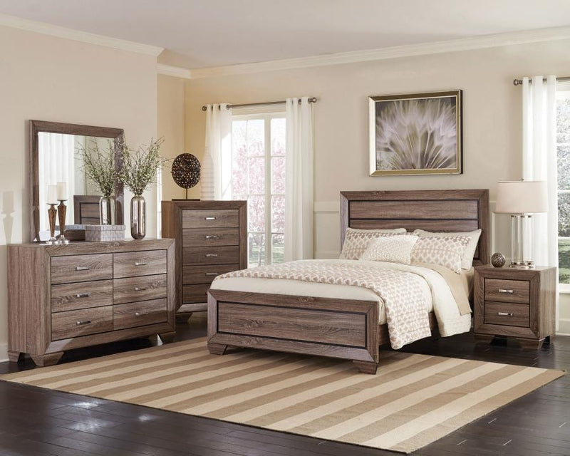 Kauffman - 6-Drawer Dresser With Mirror