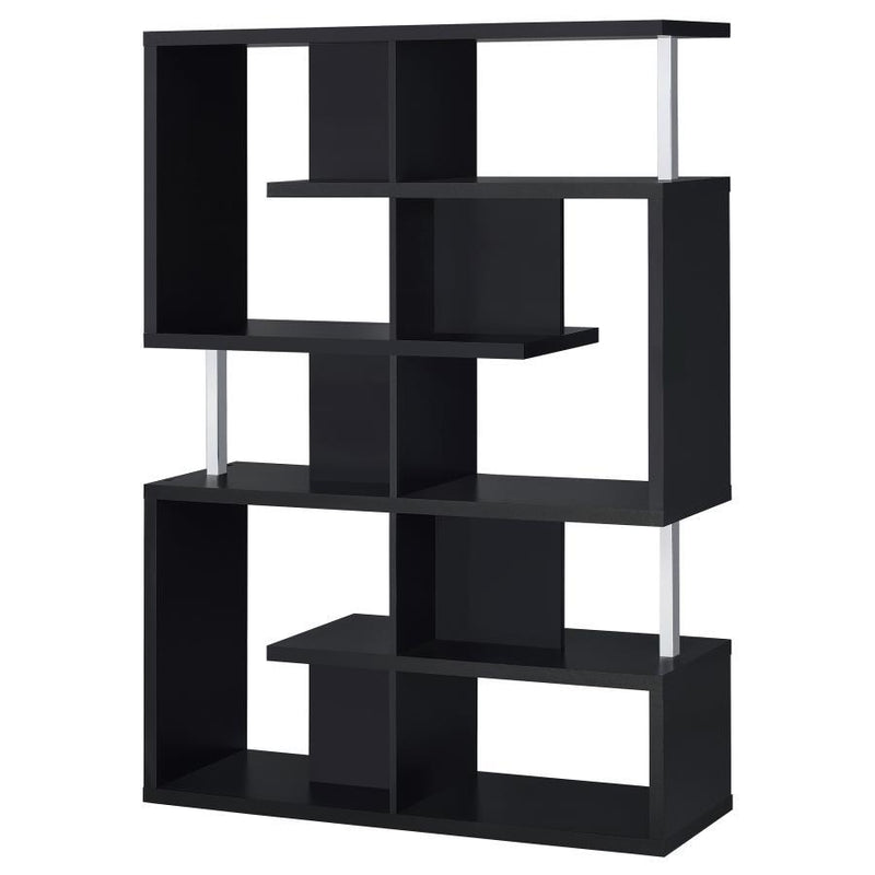 Hoover - 5-tier Geometric Design Bookcase