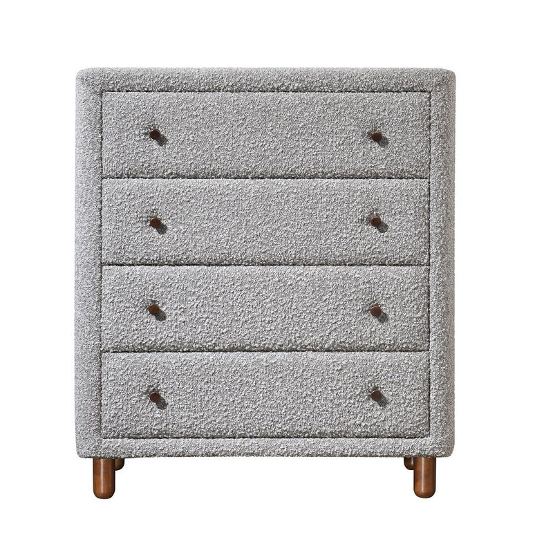 Cleo - Chest - Gray Boucle