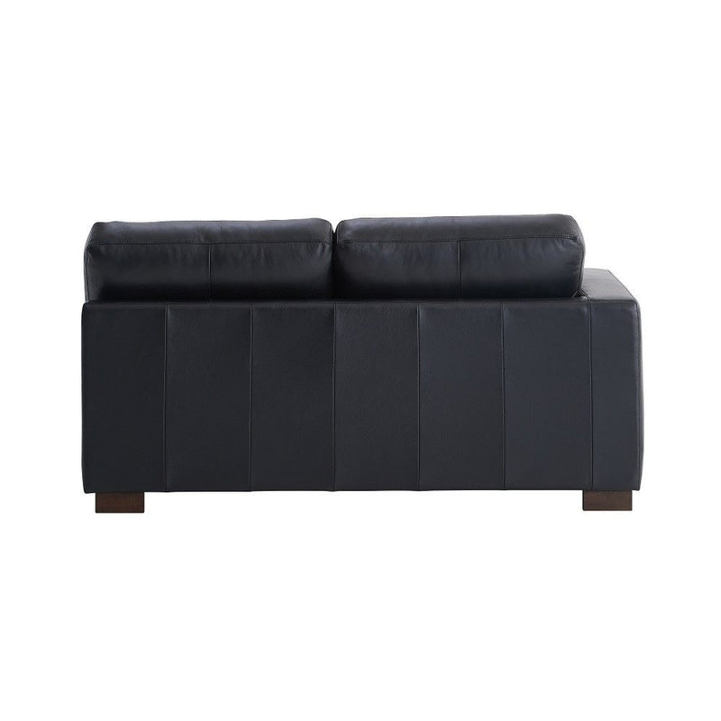 Geralyn - Sectional Sofa With 2 Pillows - Black