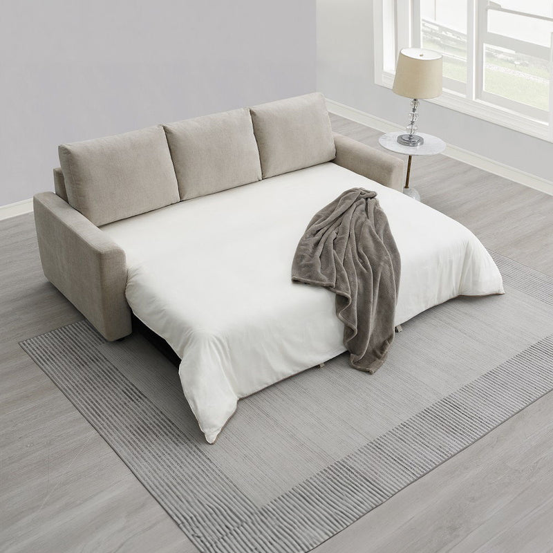 Leira - Sofa With Sleeper - Beige