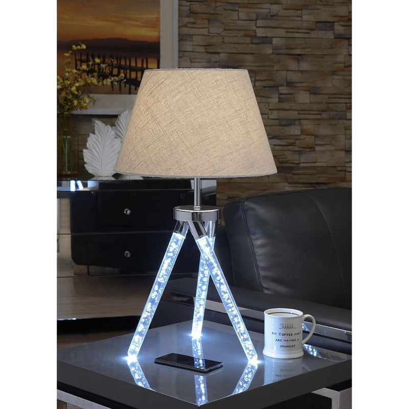 Cici - Table Lamp - Chrome - 30"