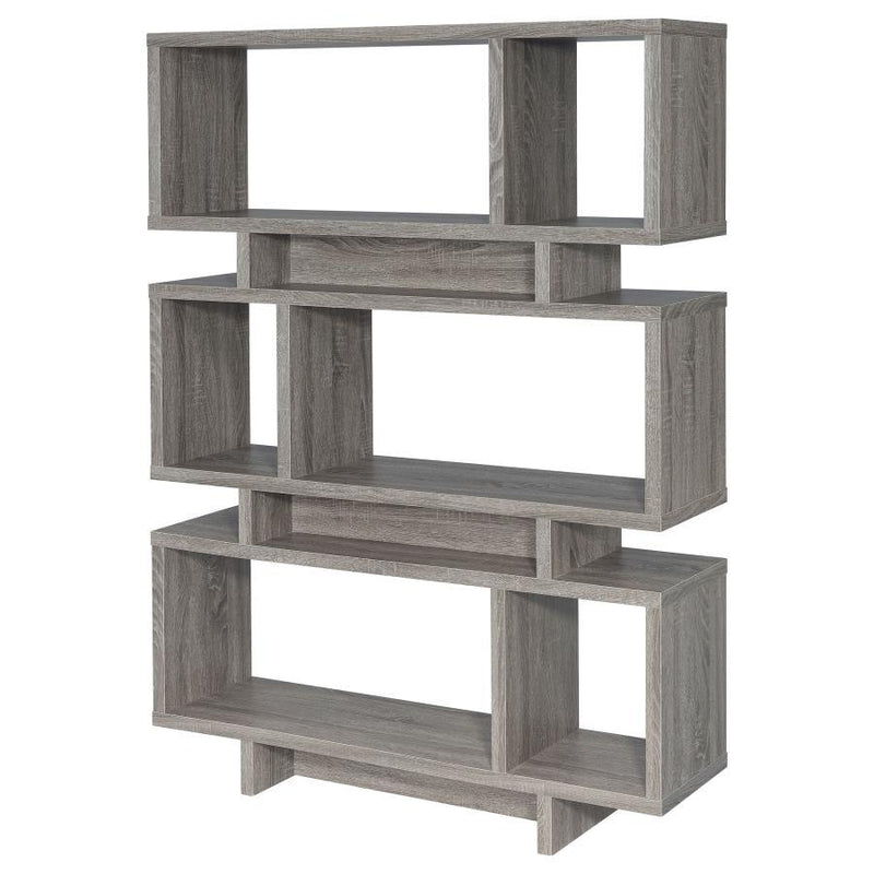 Reid - 4-Tier Open Back Bookcase