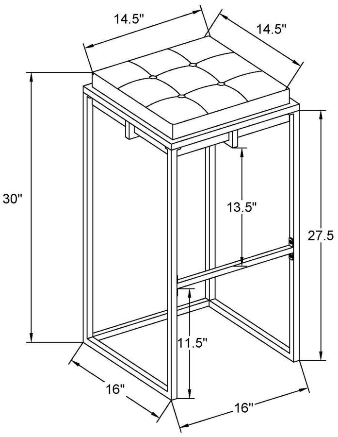 Nadia - Stool (Set of 2)