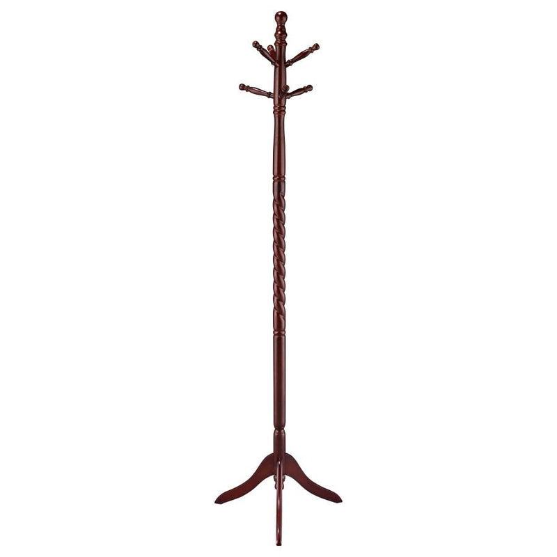 Riona - 2-Tier Coat Rack - Merlot