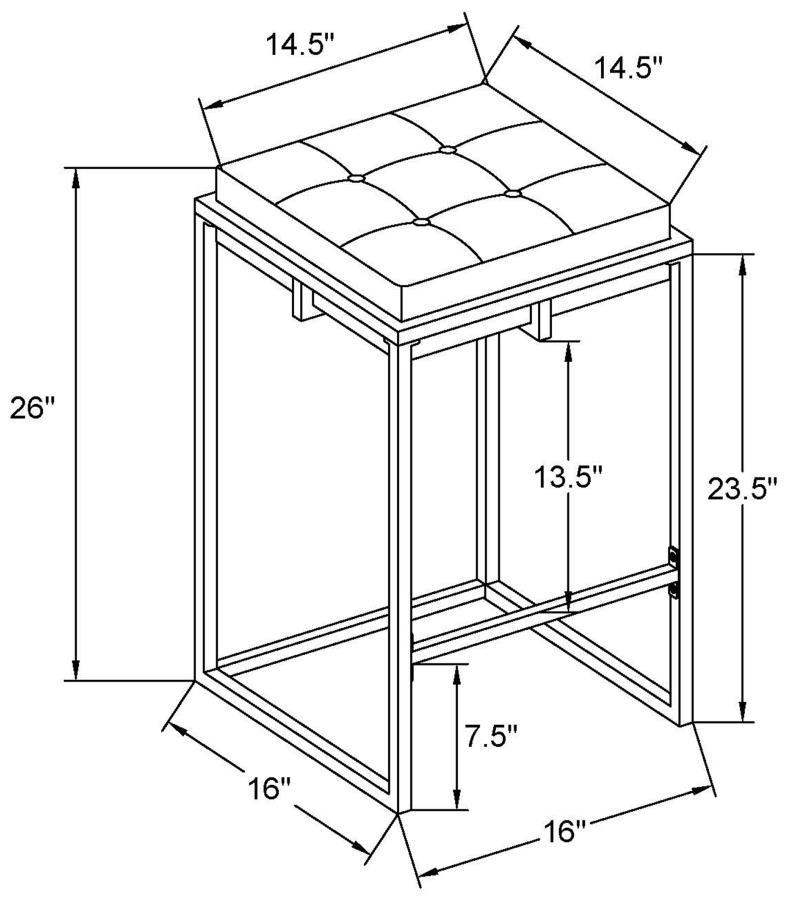 Nadia - Stool (Set of 2)