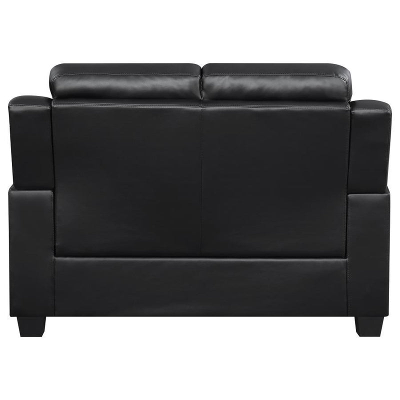 Finley - Tufted Upholstered Loveseat - Black