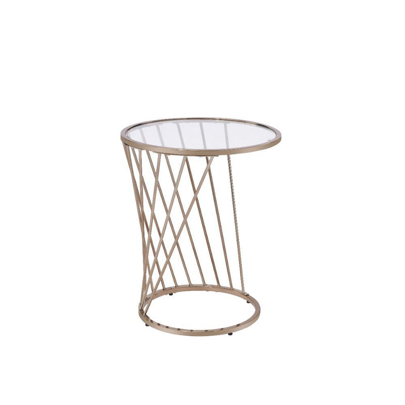 Bluelipe - End Table - Champagne