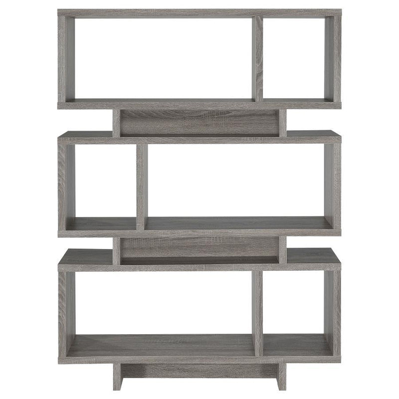 Reid - 4-Tier Open Back Bookcase