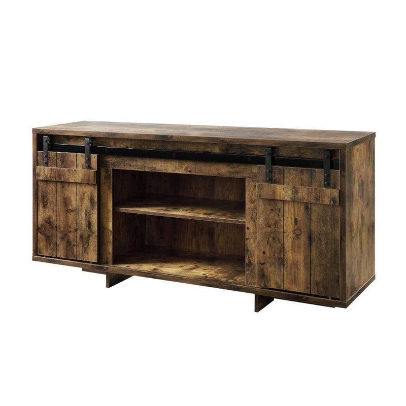 Bellarosa - TV Stand - Rustic Oak