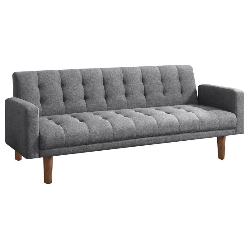 Sommer - Tufted Sofa Bed - Gray