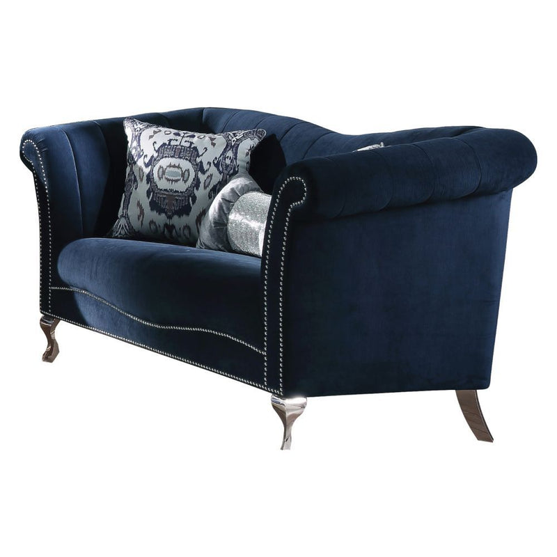 Jaborosa - Loveseat - Blue Velvet