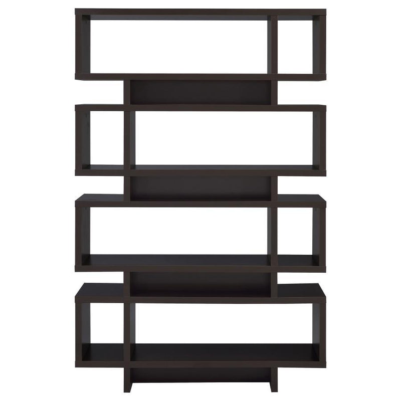 Reid - 4-Tier Open Back Bookcase