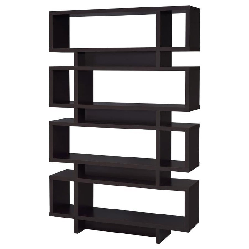 Reid - 4-Tier Open Back Bookcase