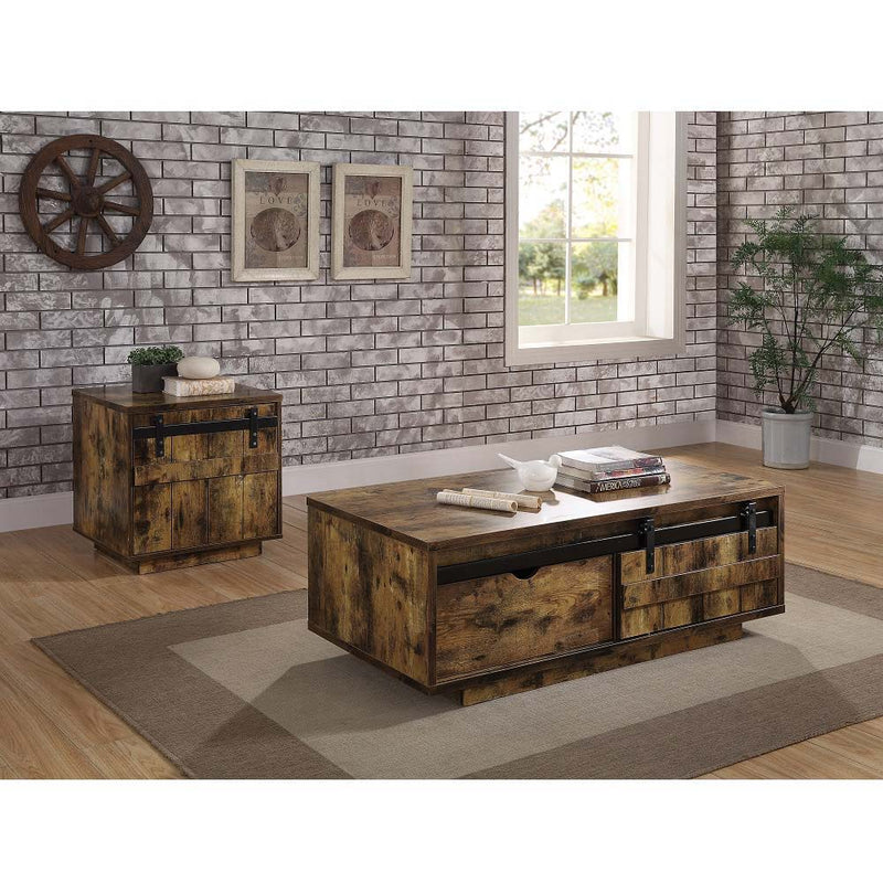 Bellarosa - Coffee Table - Rustic Oak Finish