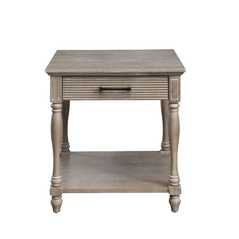 Ariolo - End Table - Antique White