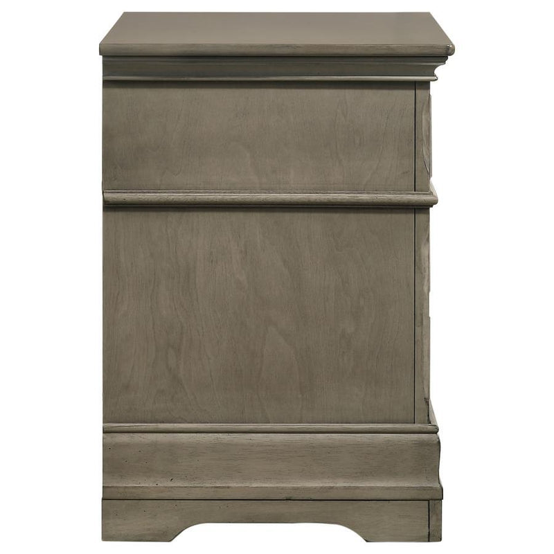 Manchester - 3-Drawer Nightstand - Wheat