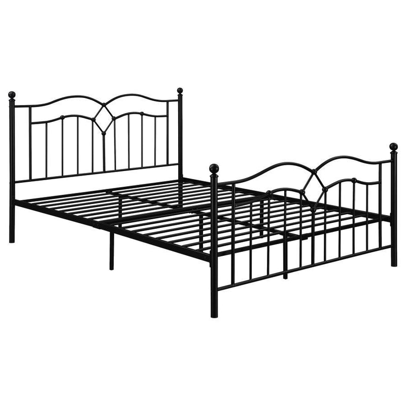 Klossen - Queen Platform Bed - Black