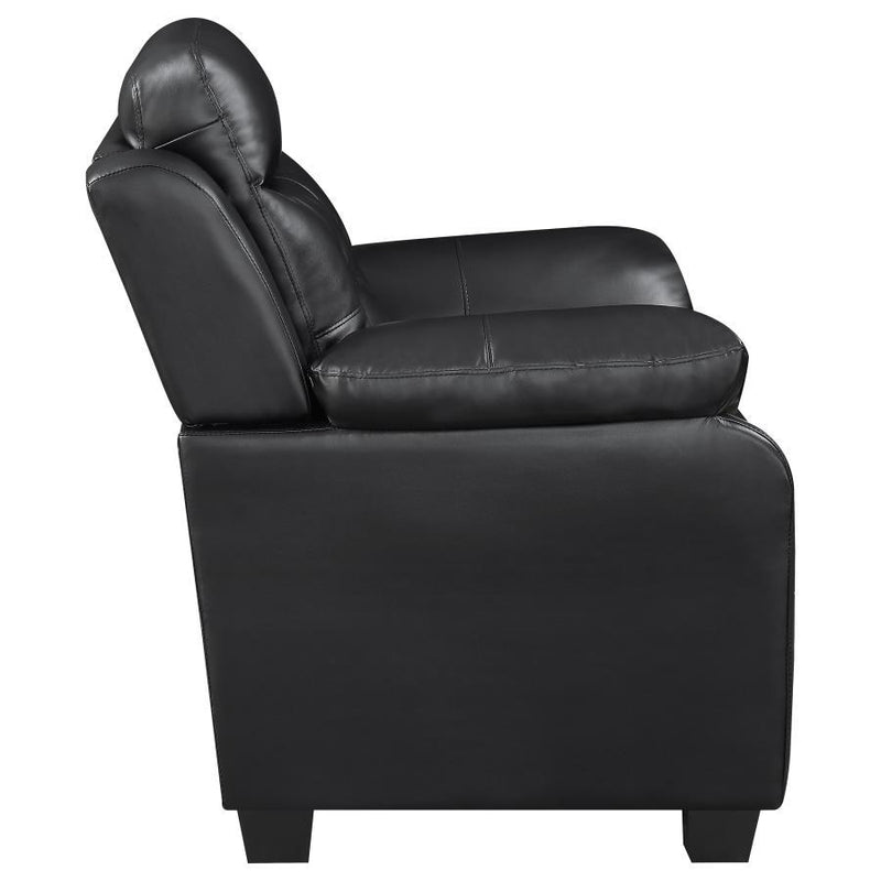 Finley - Tufted Upholstered Chair - Black