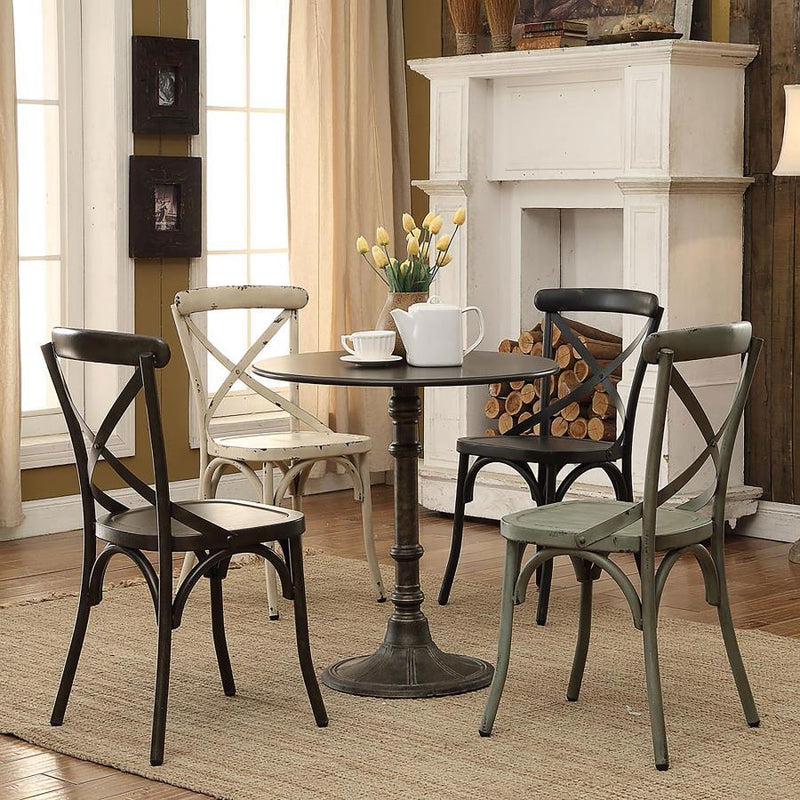 Oswego - Round Bistro Dining Table - Bronze