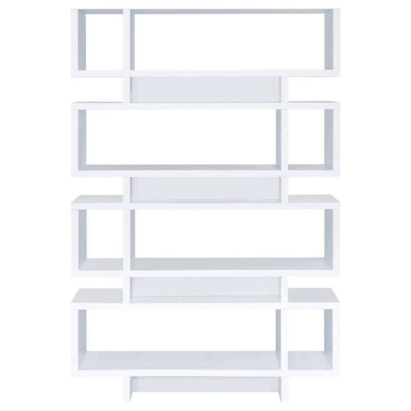 Reid - 4-Tier Open Back Bookcase