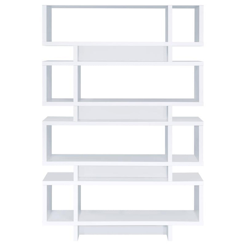 Reid - 4-Tier Open Back Bookcase